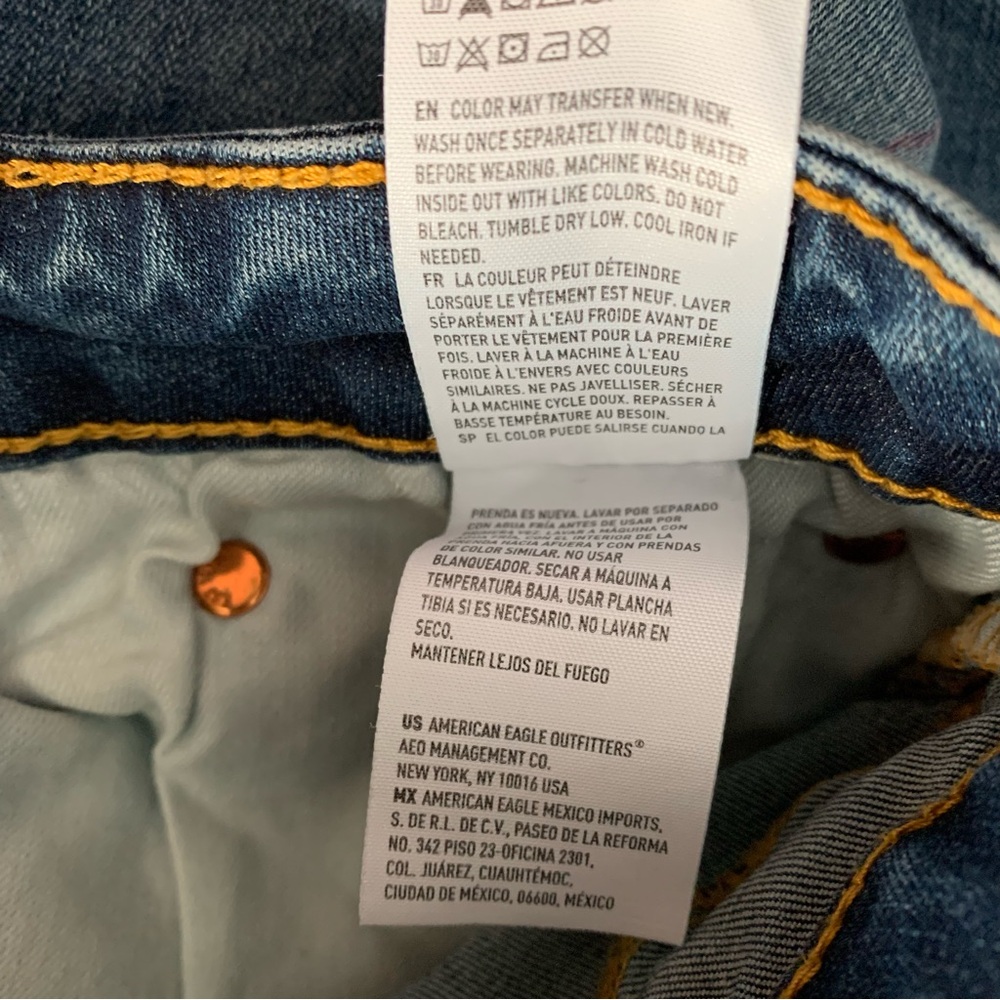 American Eagle Outfitters Extreme Flex Slim Straight Jeans - Picture 5 of 9